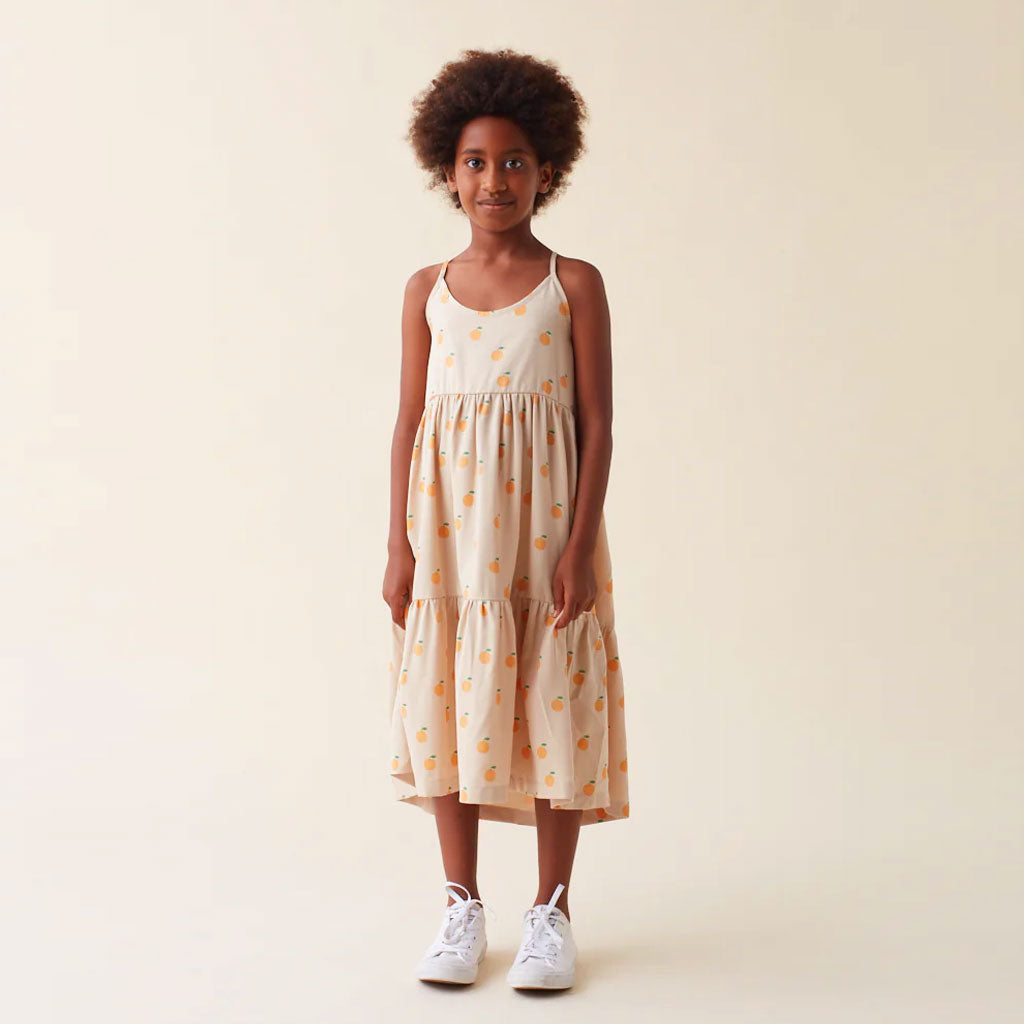Kleid Strap Oranges