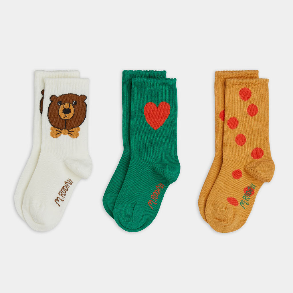 Socken Bear 3er Pack