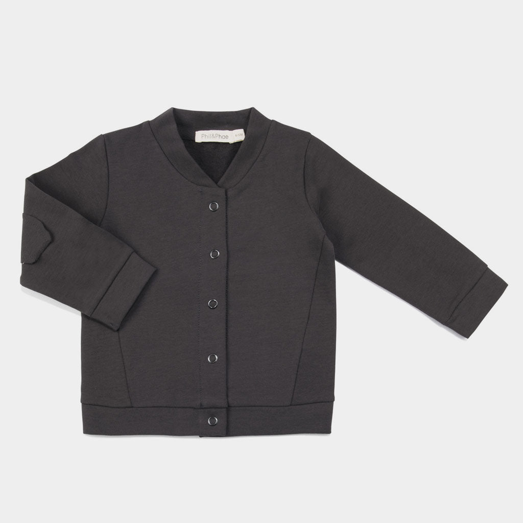 Baby Cardigan Graphite