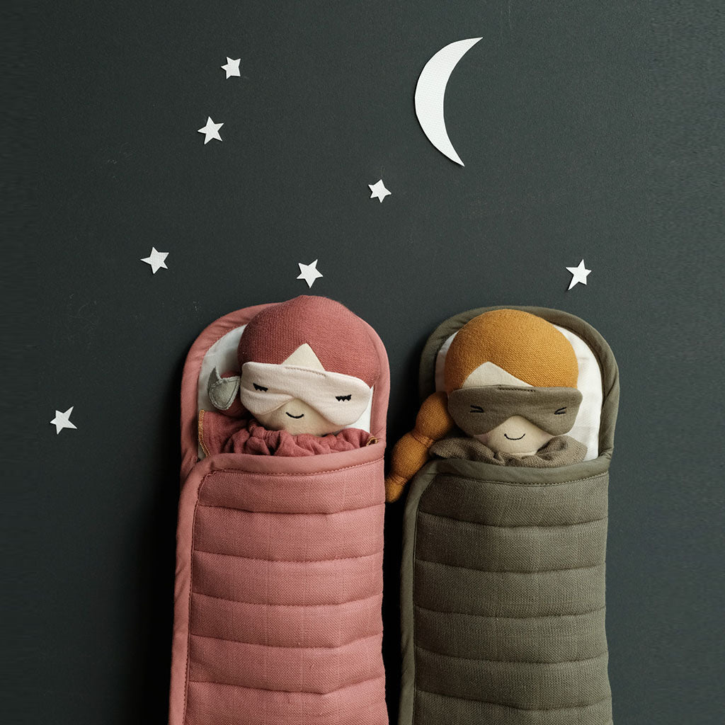 schlafsack spielzeug Schlafsack Doll Olive