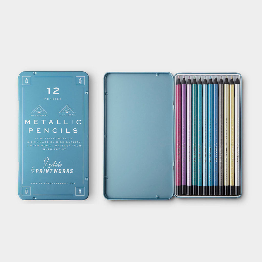 Farbstifte Metallic