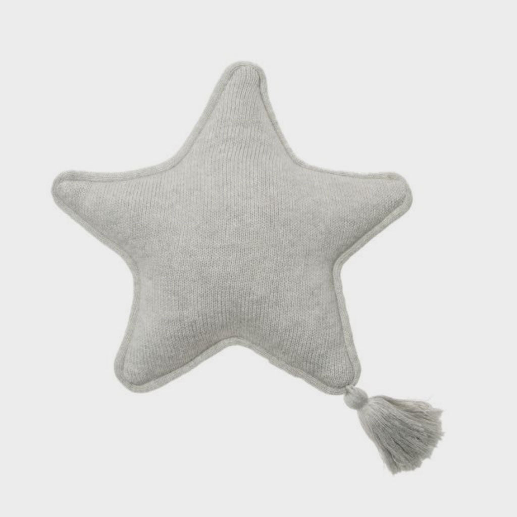 Kissen Twinkle Star Star Grey