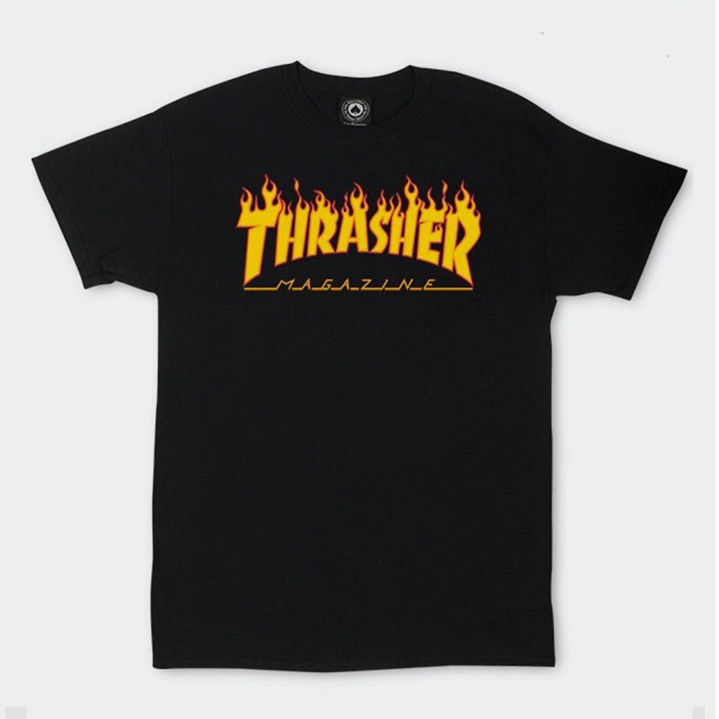 T-Shirt Kids Flame Black