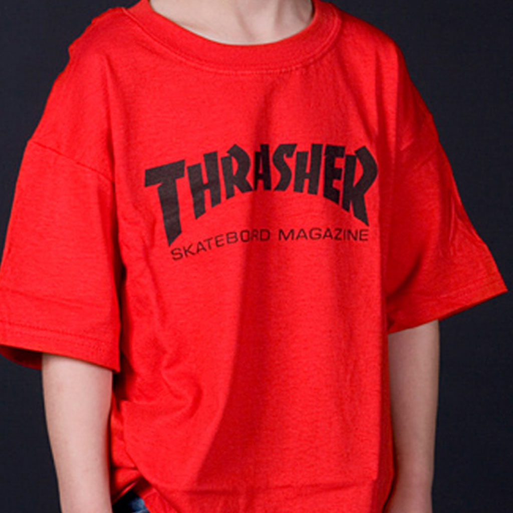 T-Shirt Kids Skate Mag Red