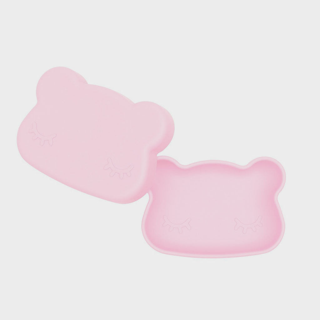 Lunch Box Snackie Bear Pink