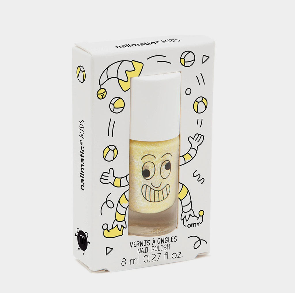 Nagellack Lulu Yellow Glitter