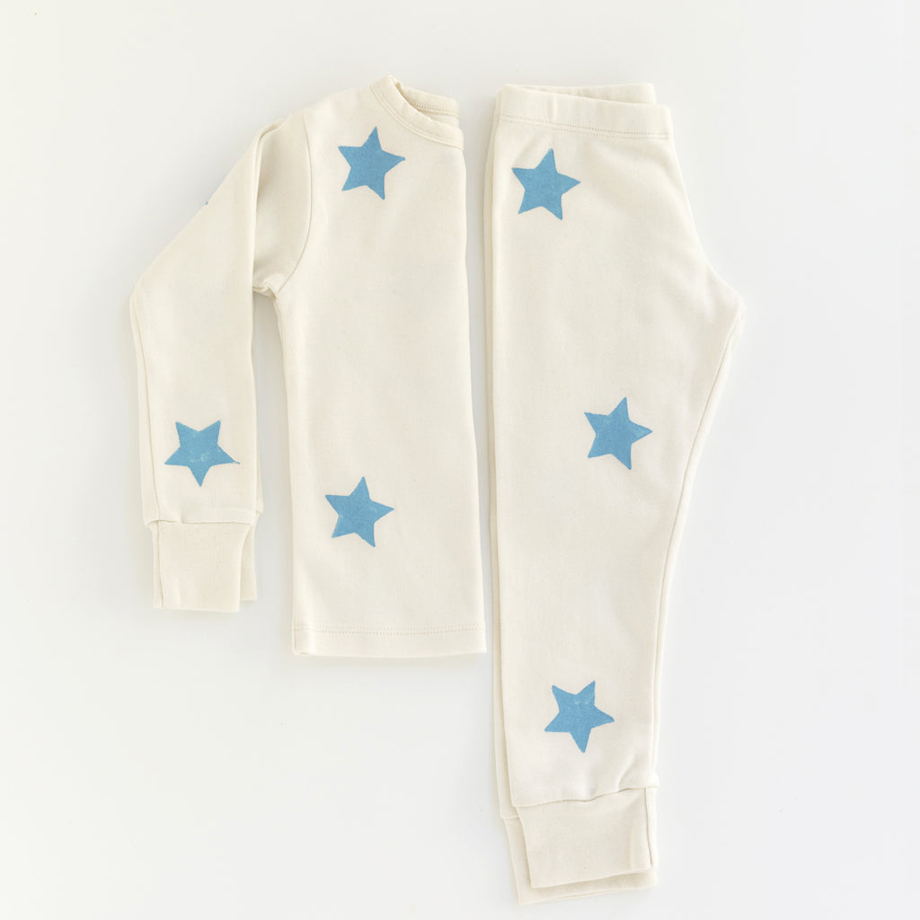 Pyjama Stars blue