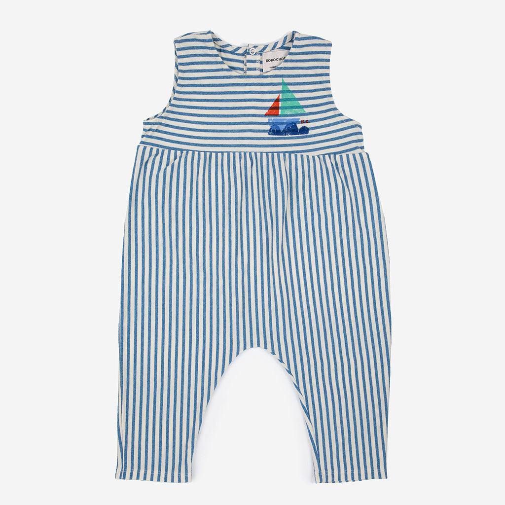 Overall Blue Stripes