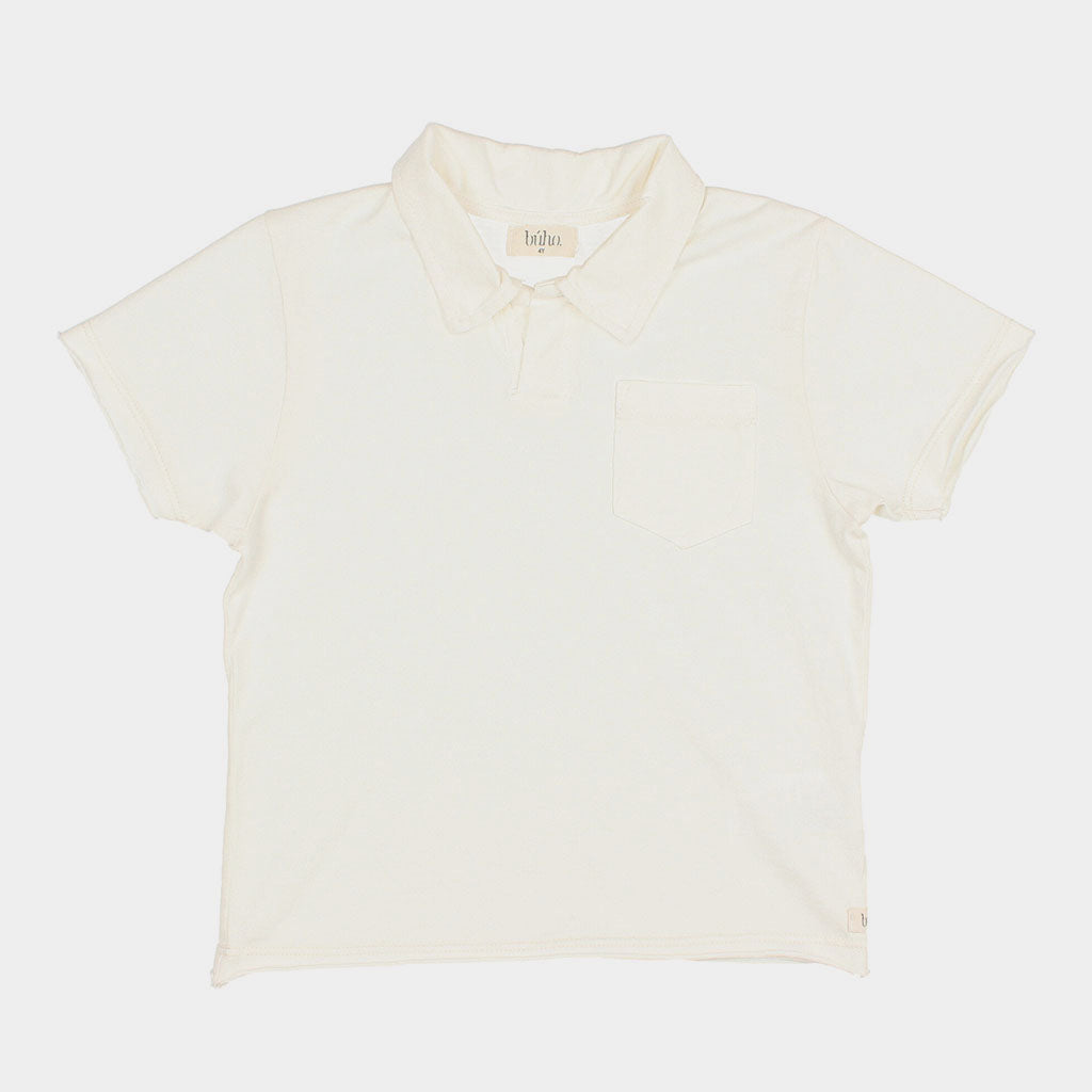 T-Shirt Polo Ecru