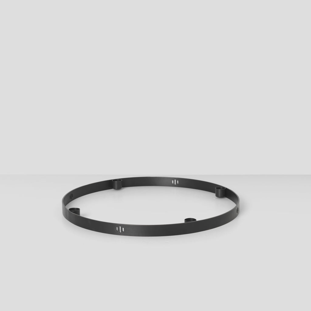 Kerzenhalter Circle Black Large