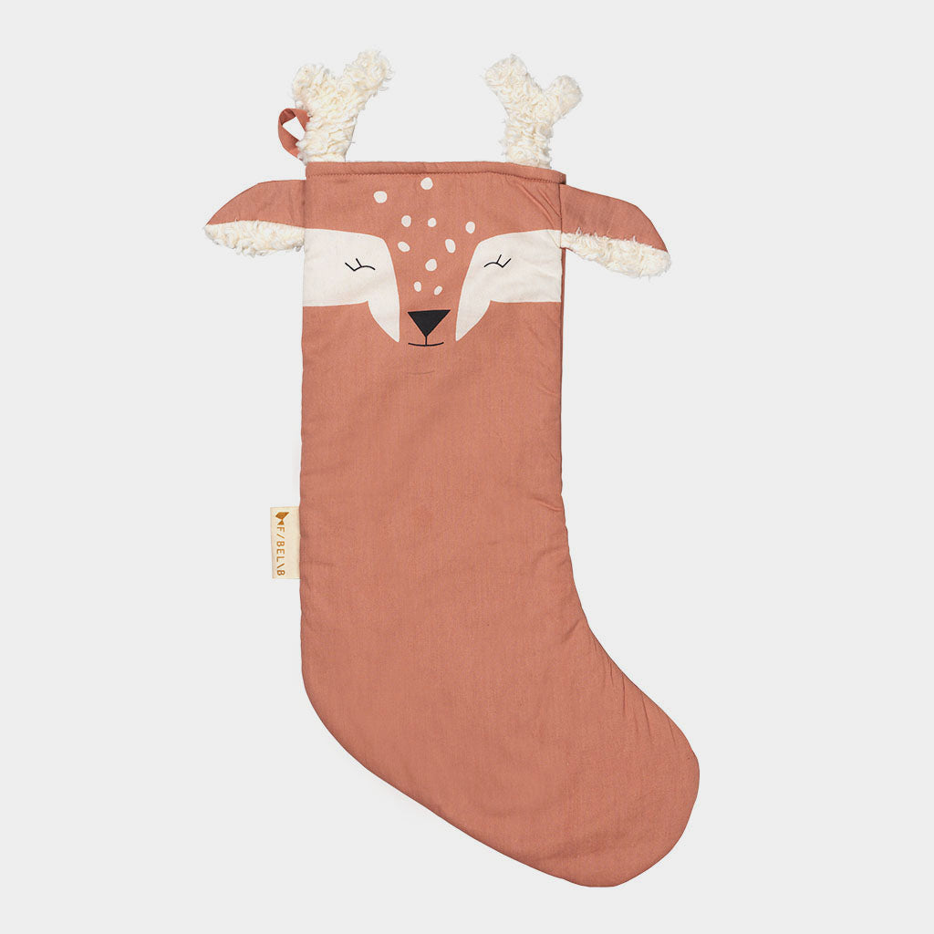 Weihnachtsstrumpf Deer Rose