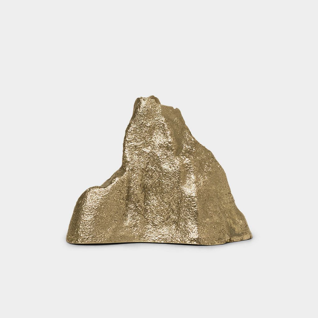 Kerzenhalter Stone Brass Klein