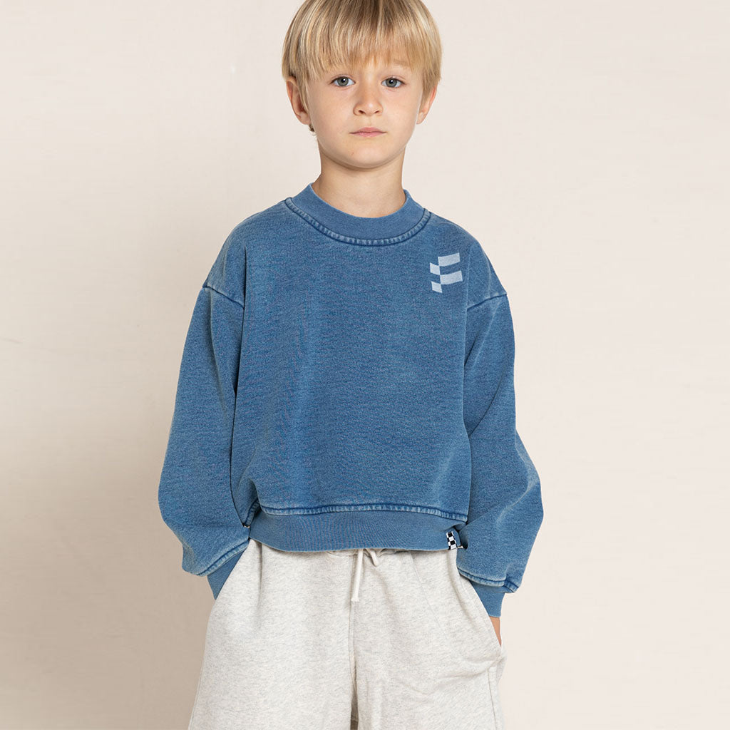 Sweatshirt Weekly Light Indigo