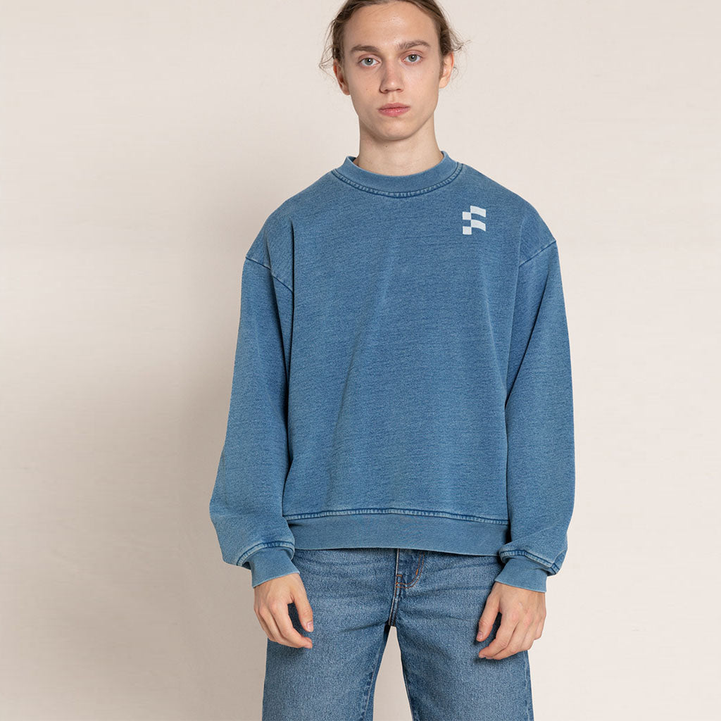 Sweatshirt Weekly Light Indigo