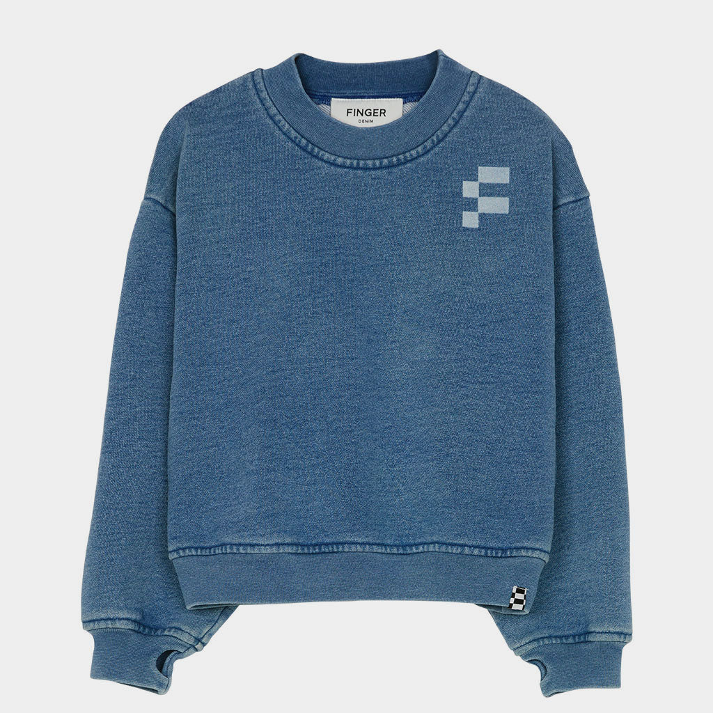 Sweatshirt Weekly Light Indigo