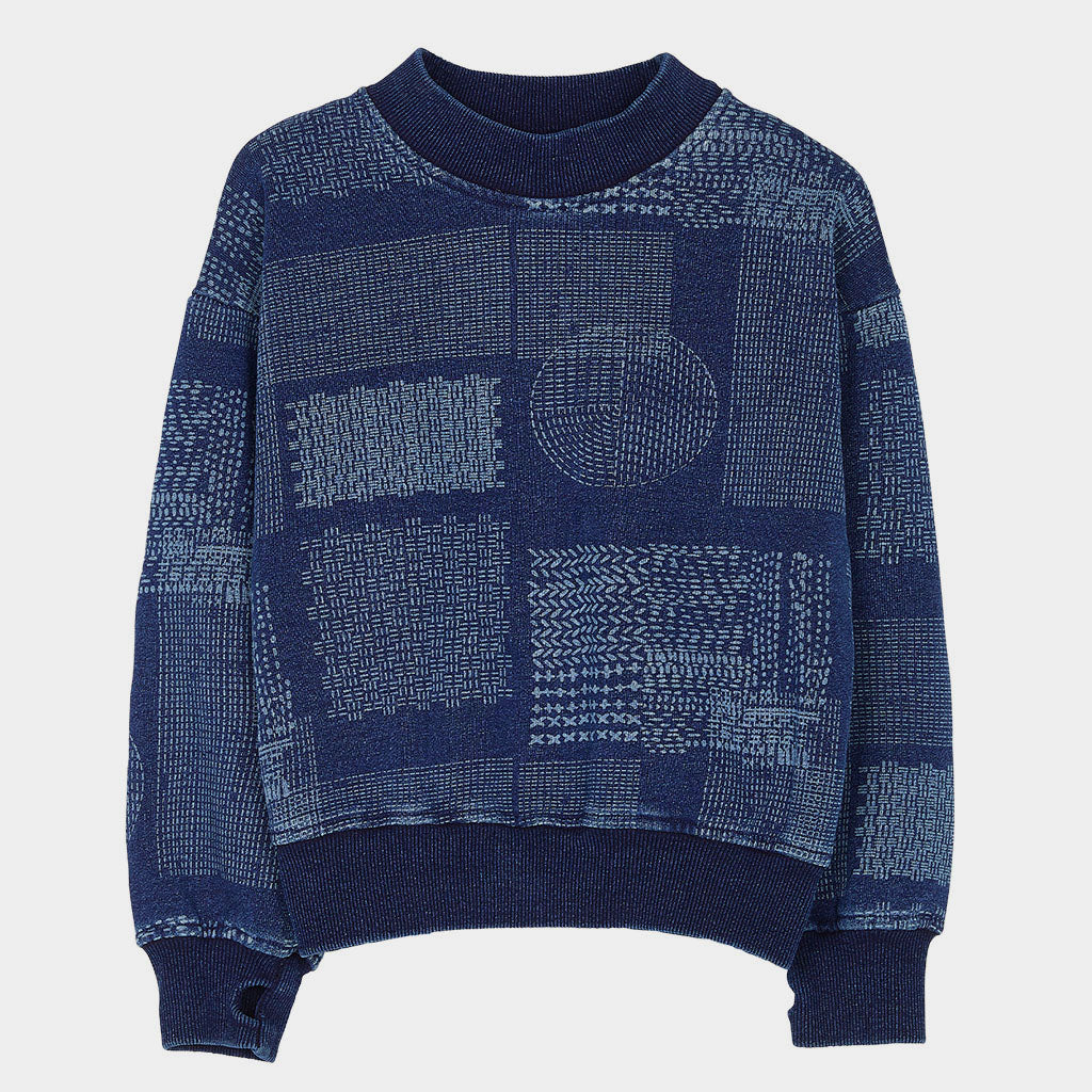 Sweatshirt Weekly Sashiko