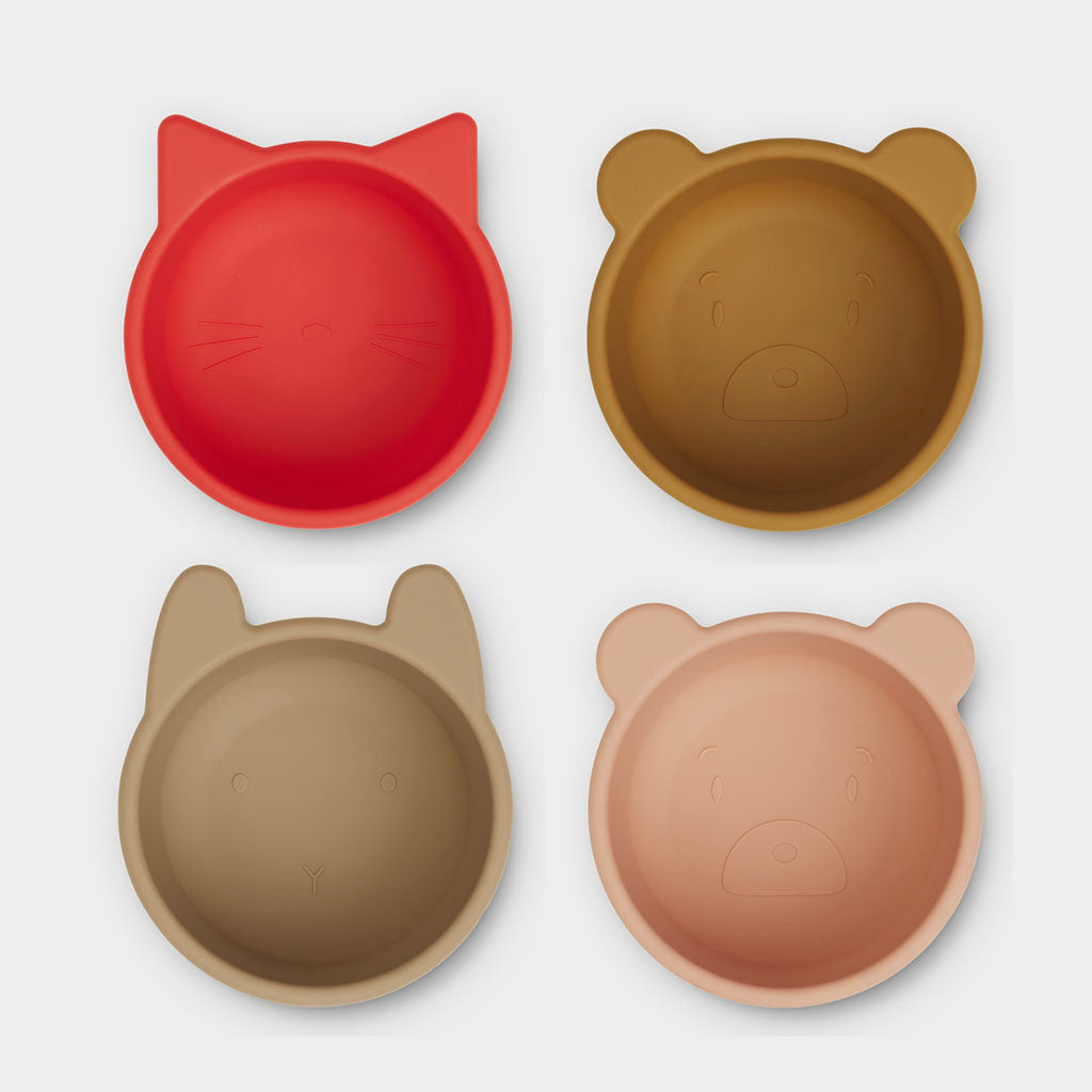 Schüsselset Red Multi 4er Set