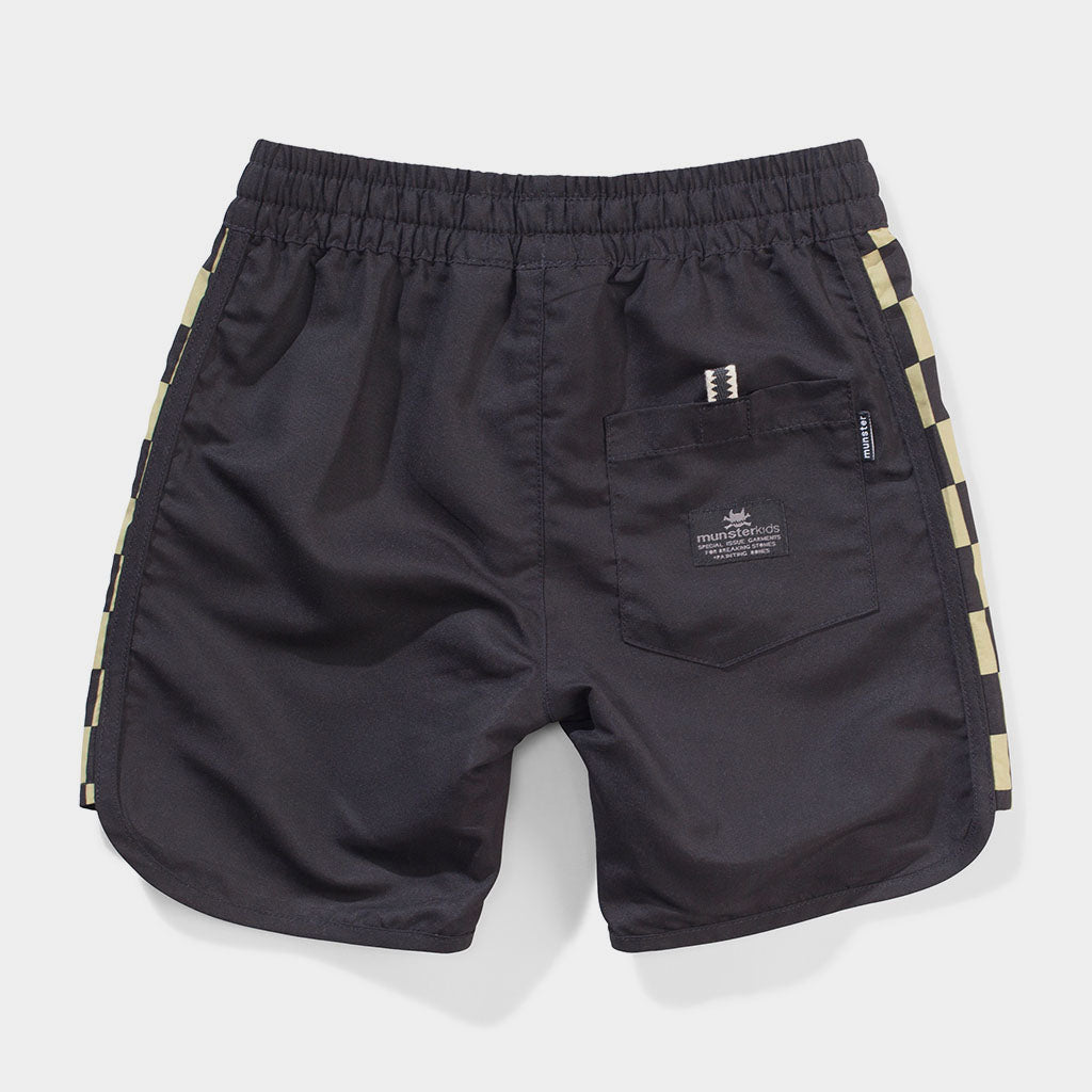 Swim Shorts Racer Black