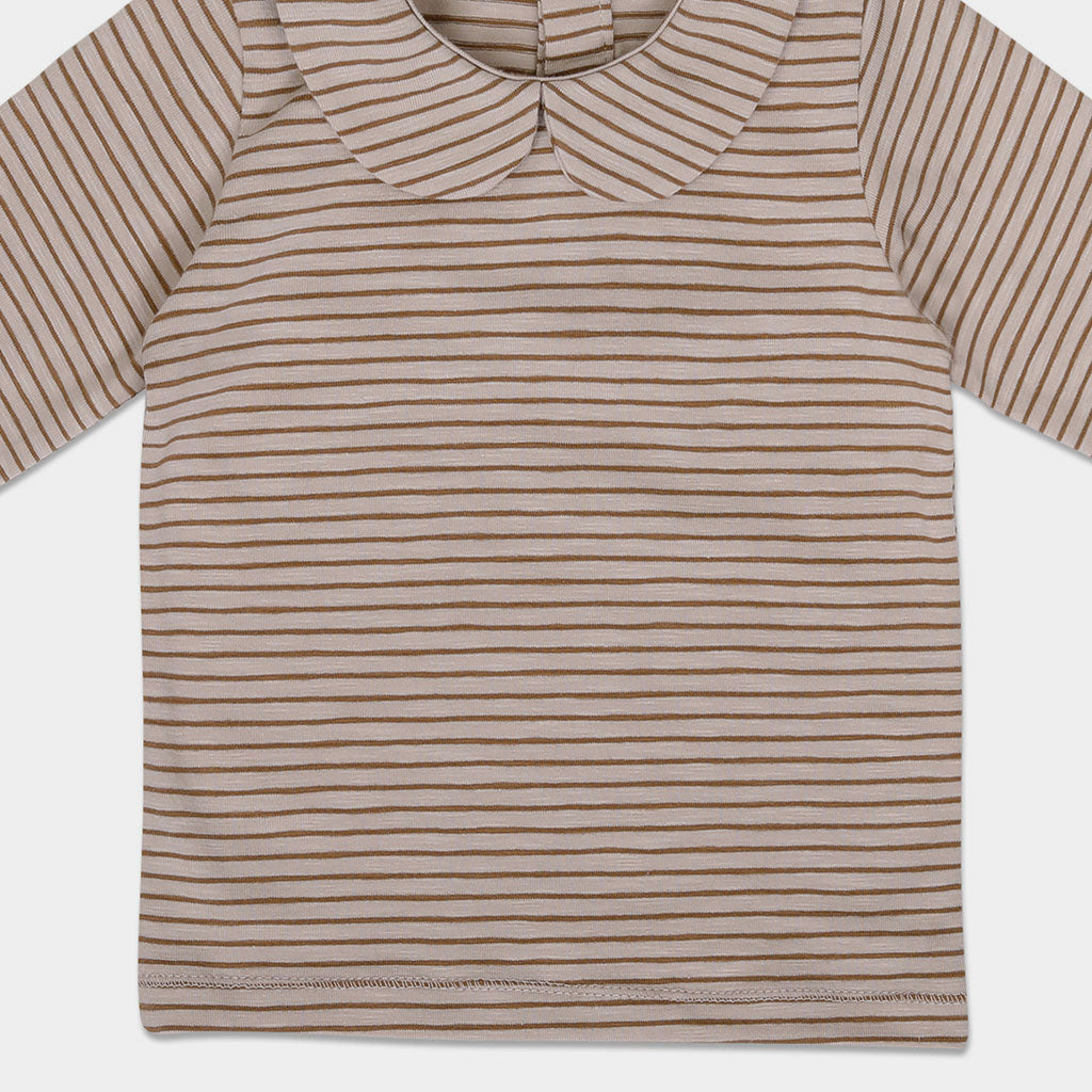 Baby Shirt Collar Stripe