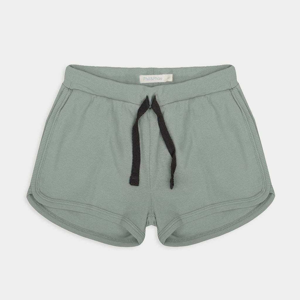 Shorts Rib Mint Blue