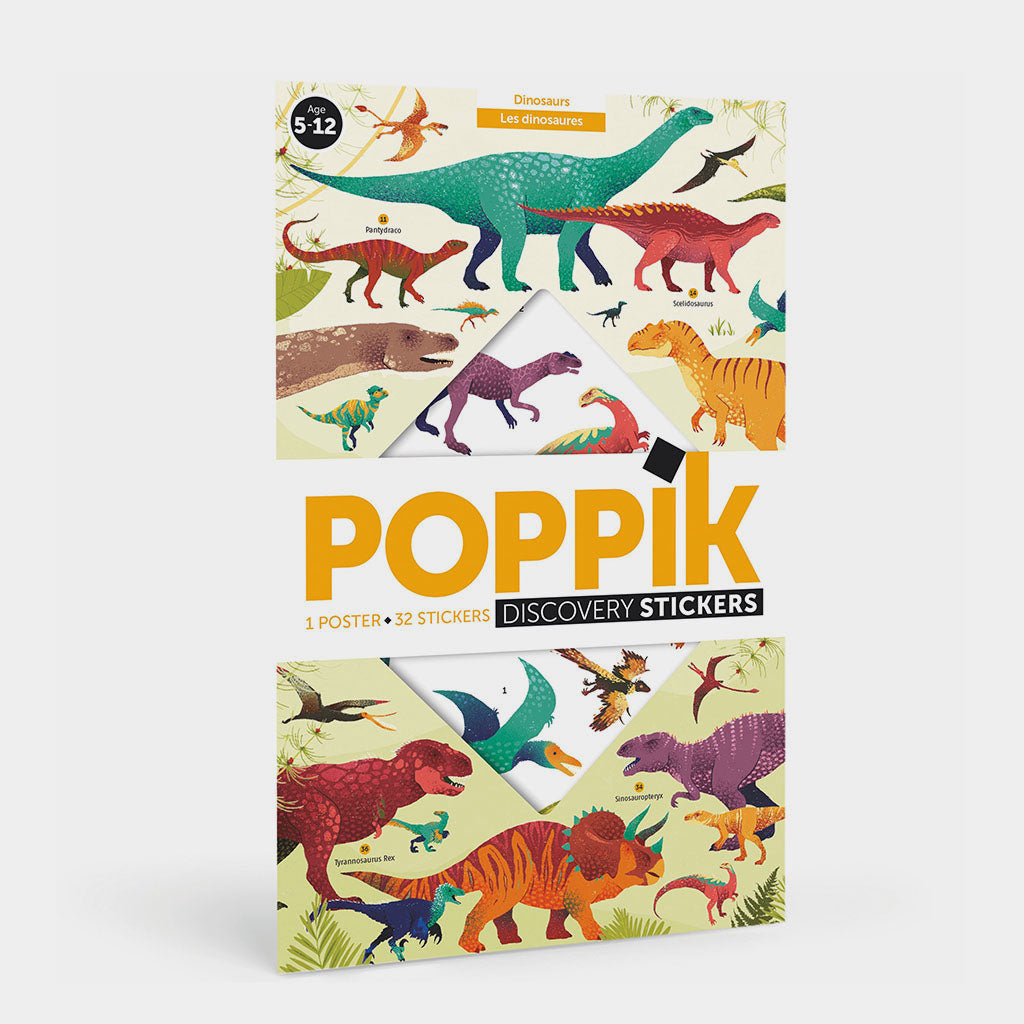 Stickerposter Dinosaurs