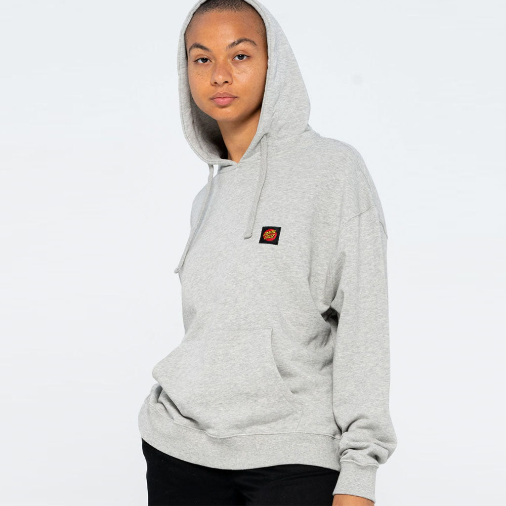 Hoodie Classic Label Grey