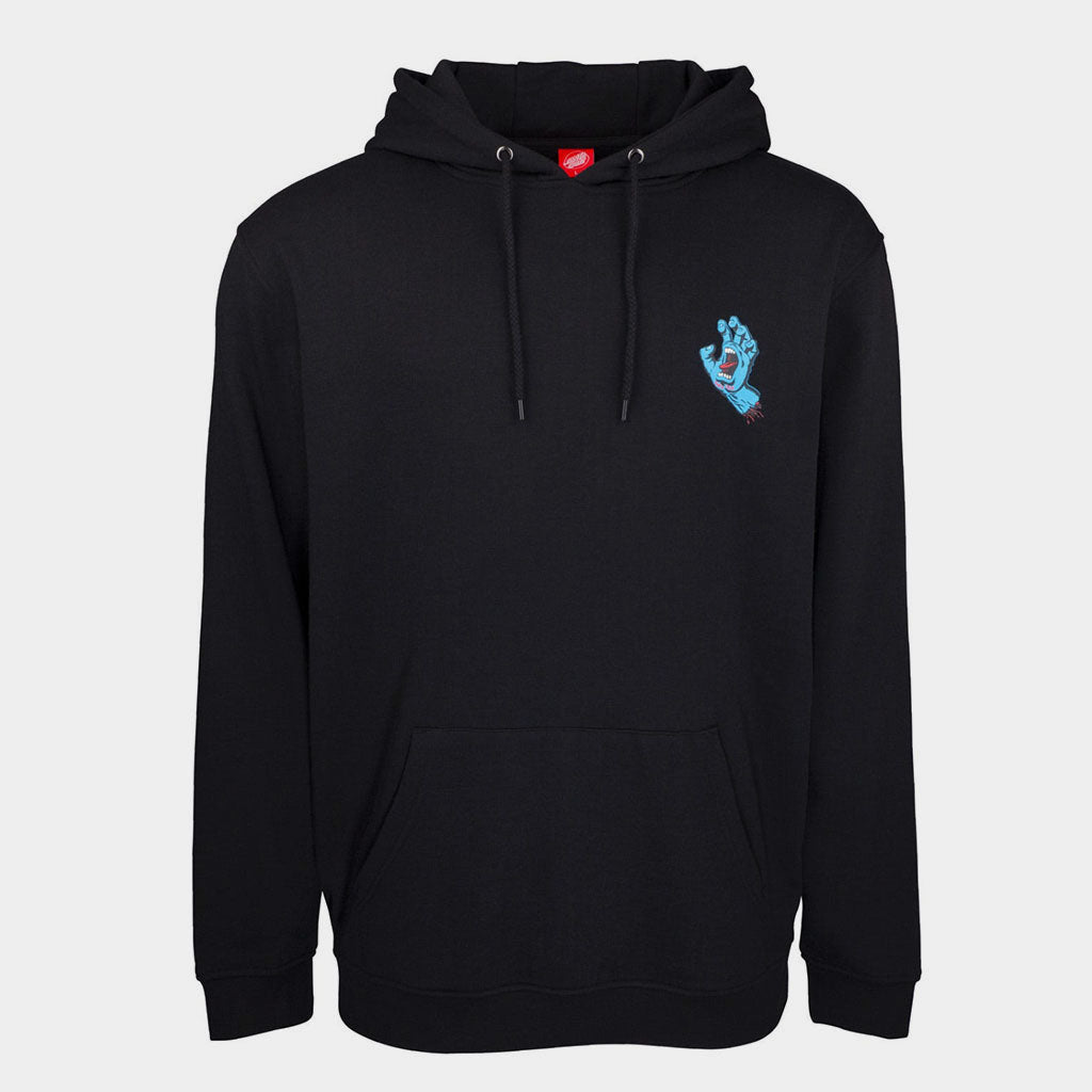 Kapuzenpullover Screaming Hand Chest Black