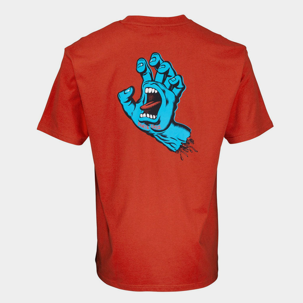 T-Shirt Hand Chest Ketchup