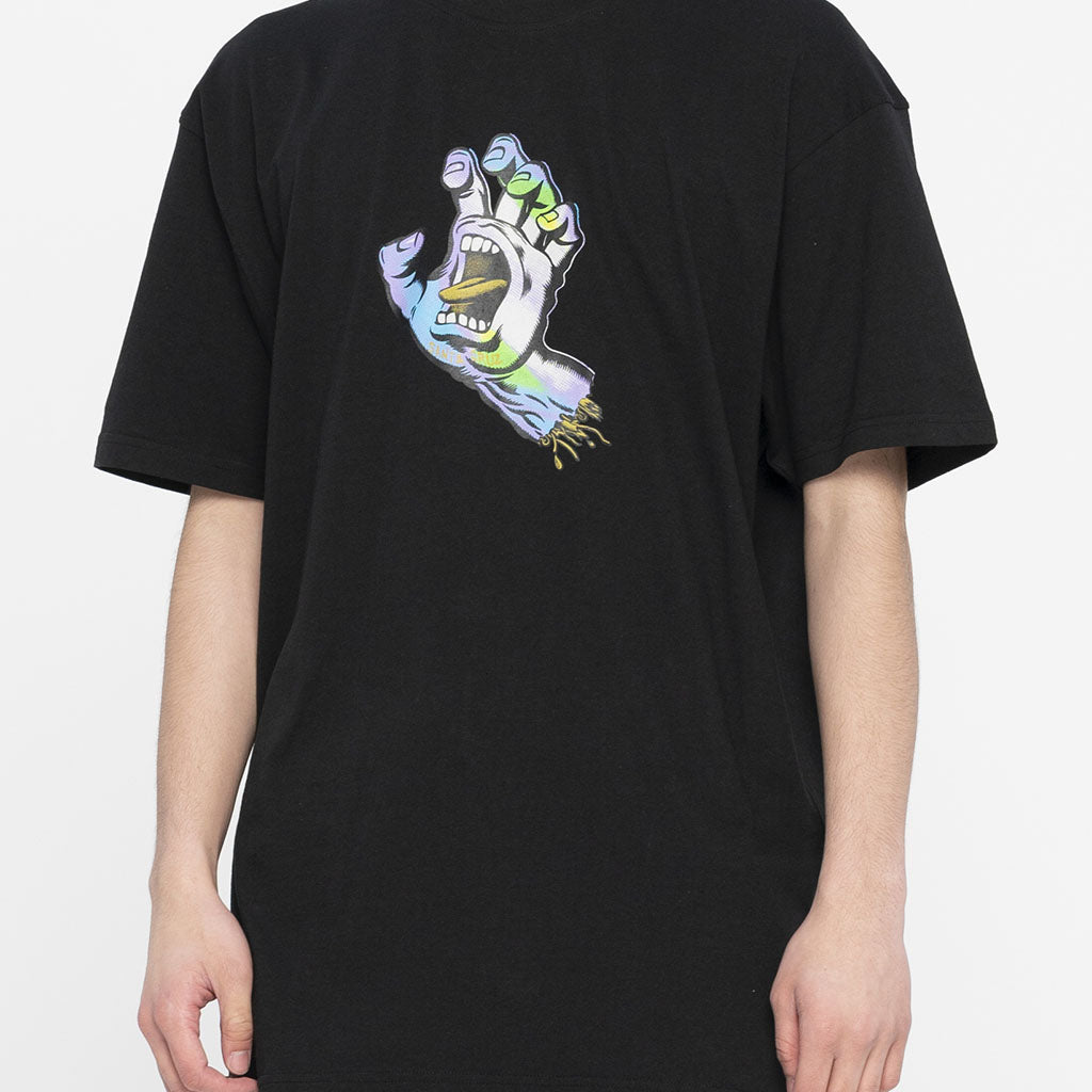 T-Shirt Holo Screaming Hand Black