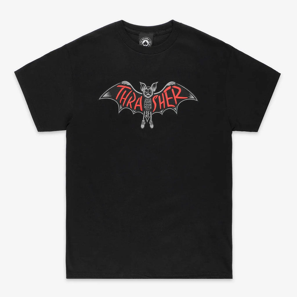 T-Shirt Bat Black