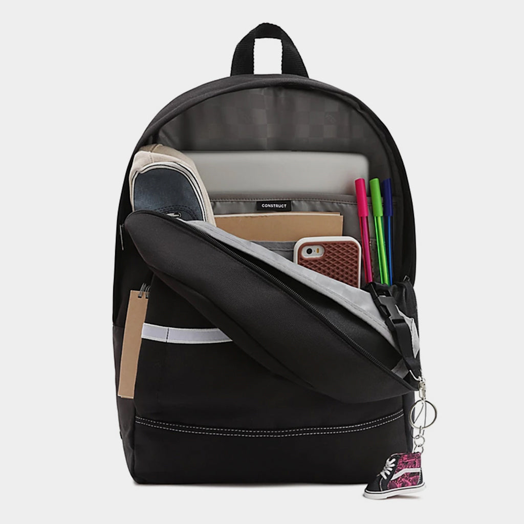 Rucksack Skool Black White