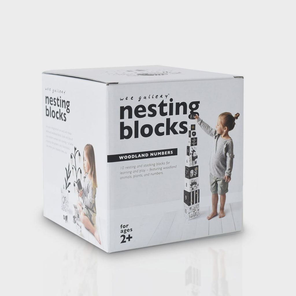 Nesting Blocks Woodland Numbers