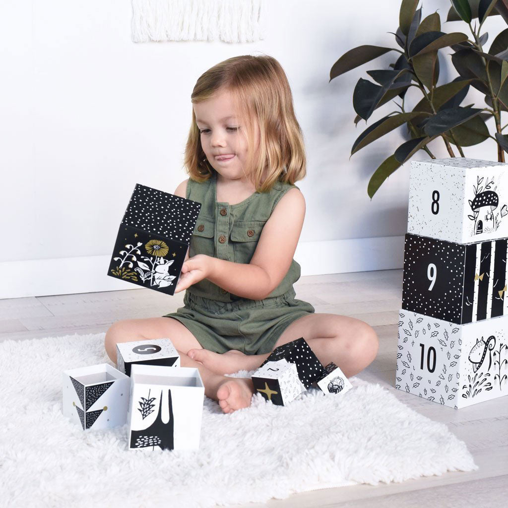 Nesting Blocks Woodland Numbers