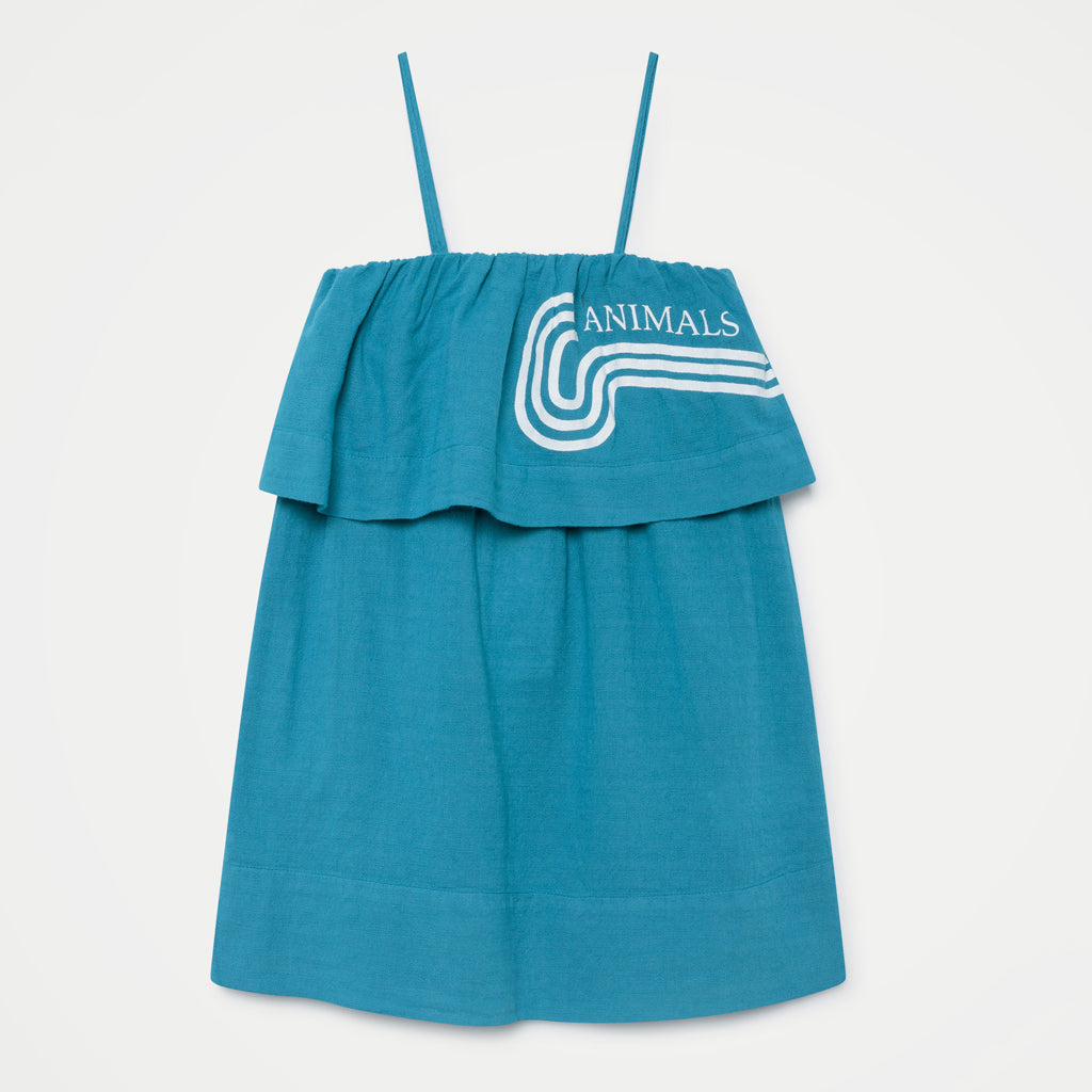 Kleid Blue Animals