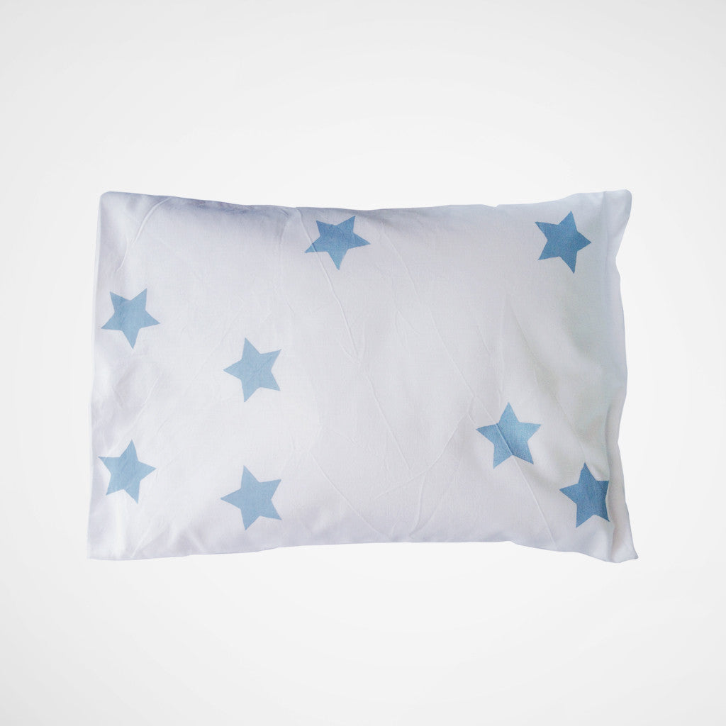 Hirsekissen Stars blau