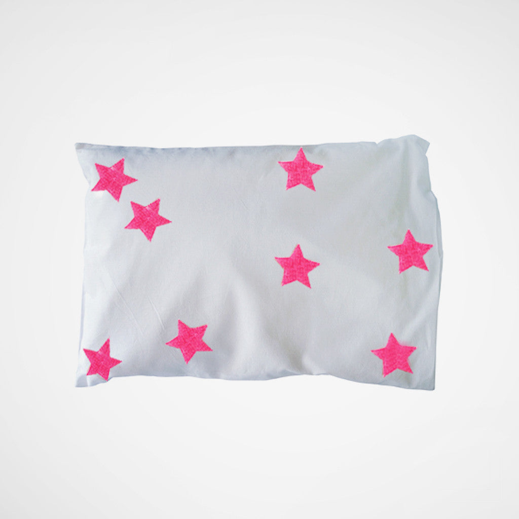 Hirsekissen Stars pink