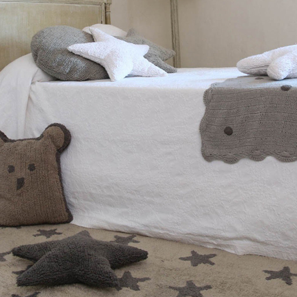 Kissen Star beige