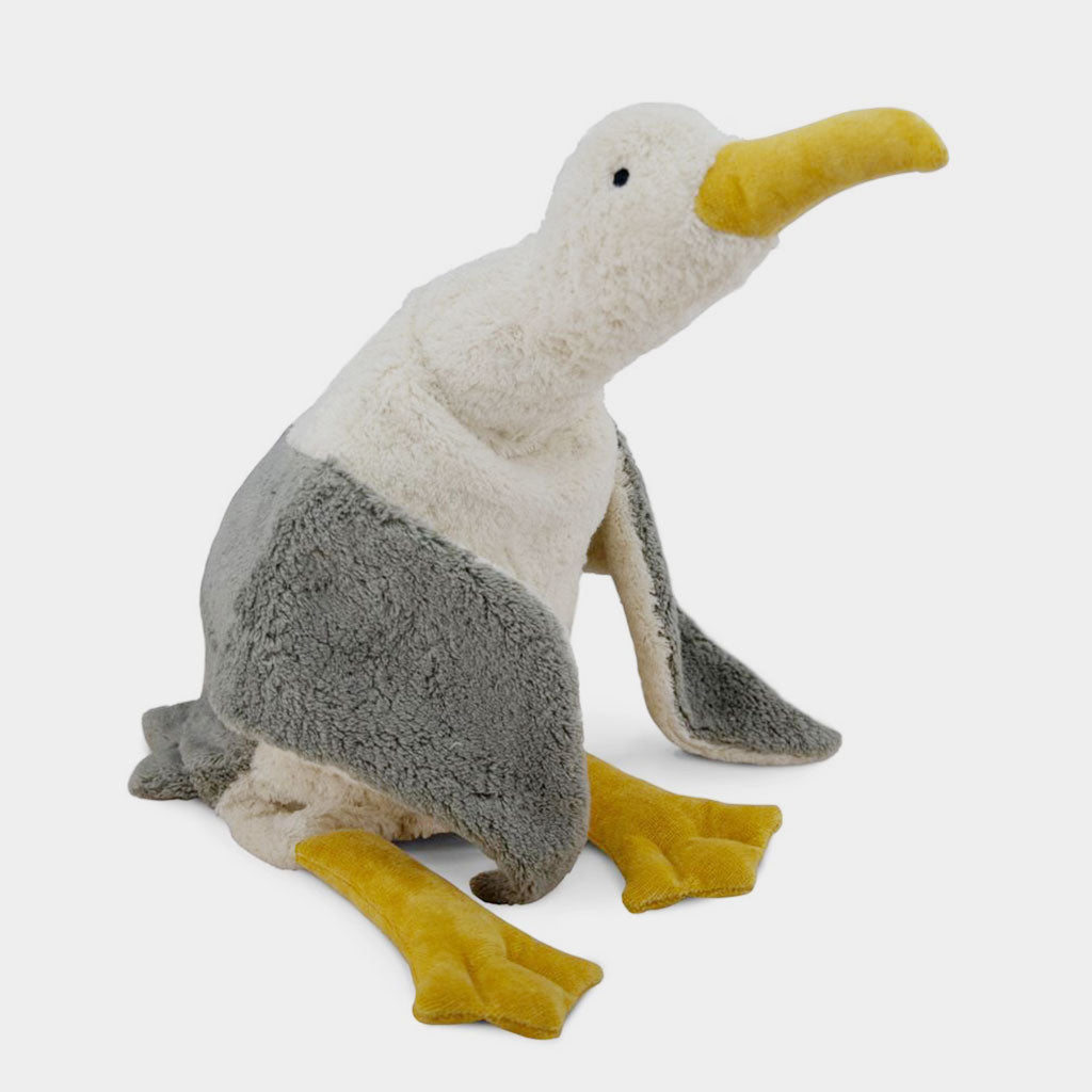 Kuscheltier/Wärmekissen Möwe Gross
