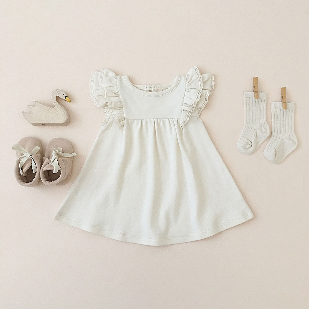 Kleid Flutter Summer Ivory