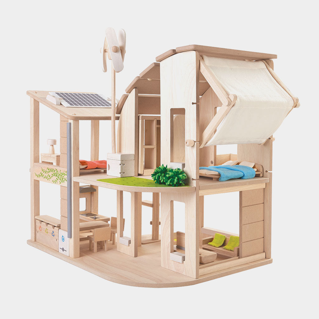 Puppenhaus Öko inkl. Möbelx