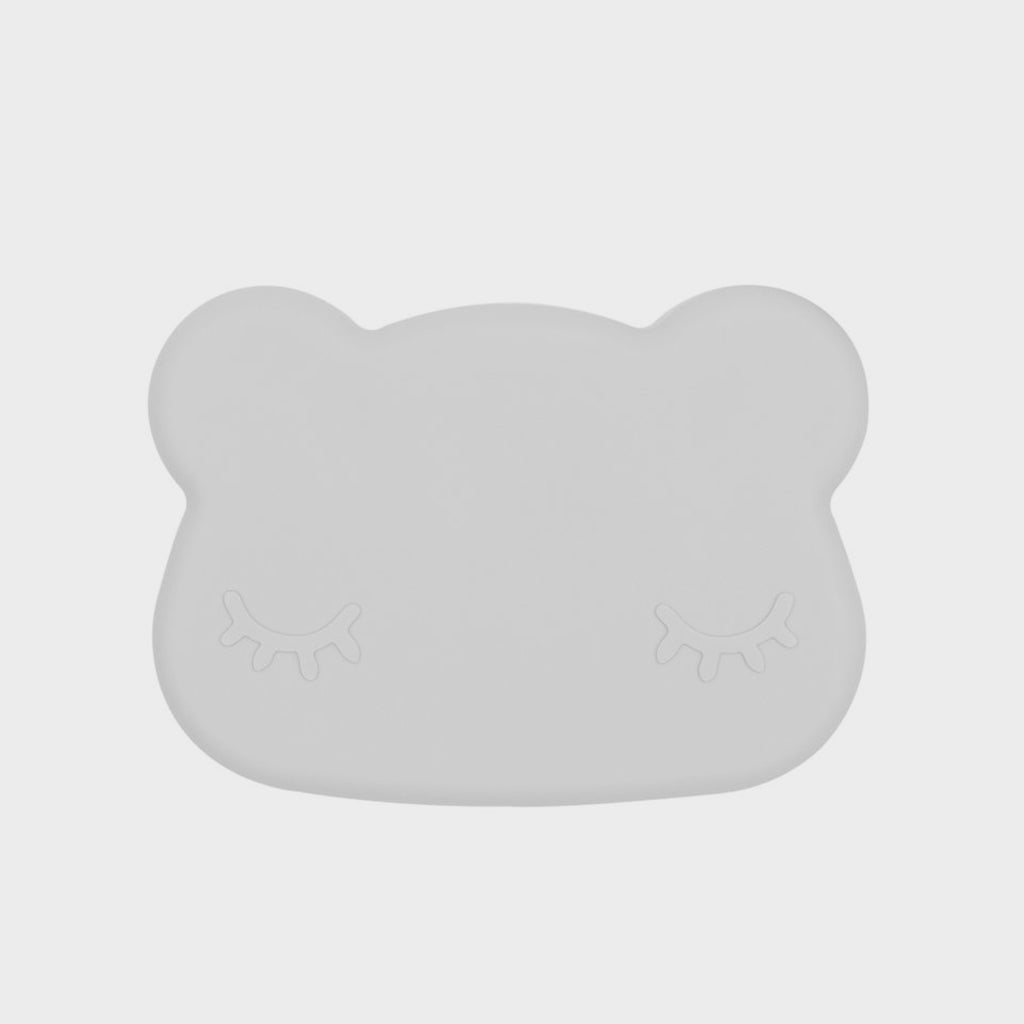 Lunch Box Snackie Bear Grey