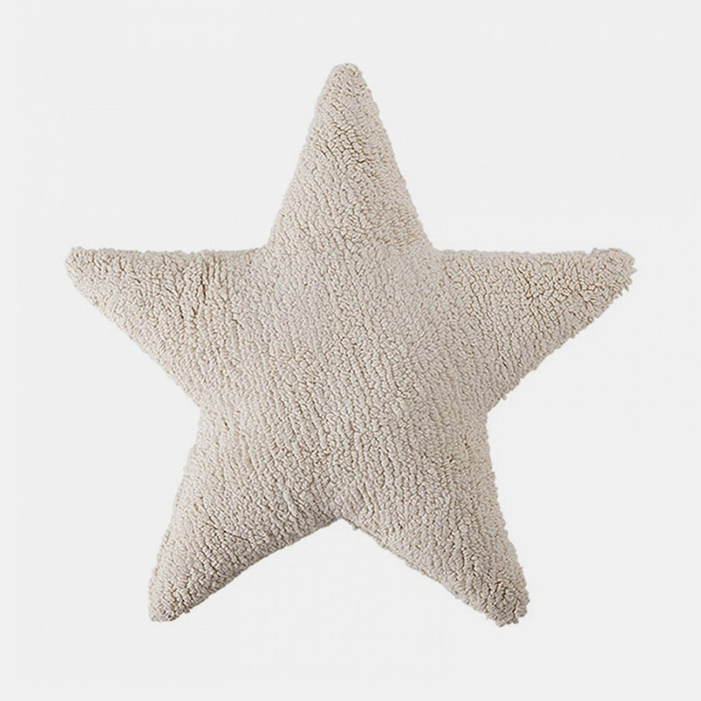 Kissen Star beige