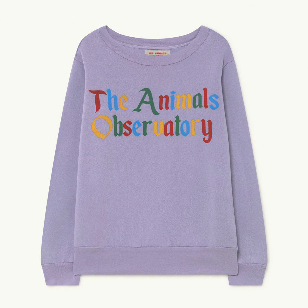 Sweatshirt Bear The Animals Purple