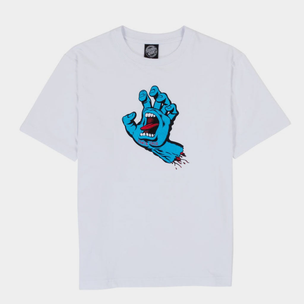 T-Shirt Screaming Hand White