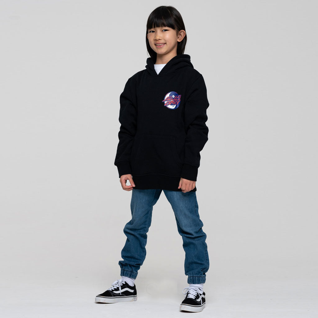 Kapuzenpullover Youth Yin Yan Black